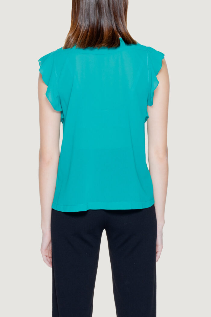 Blusa manica corta Rinascimento  Verde