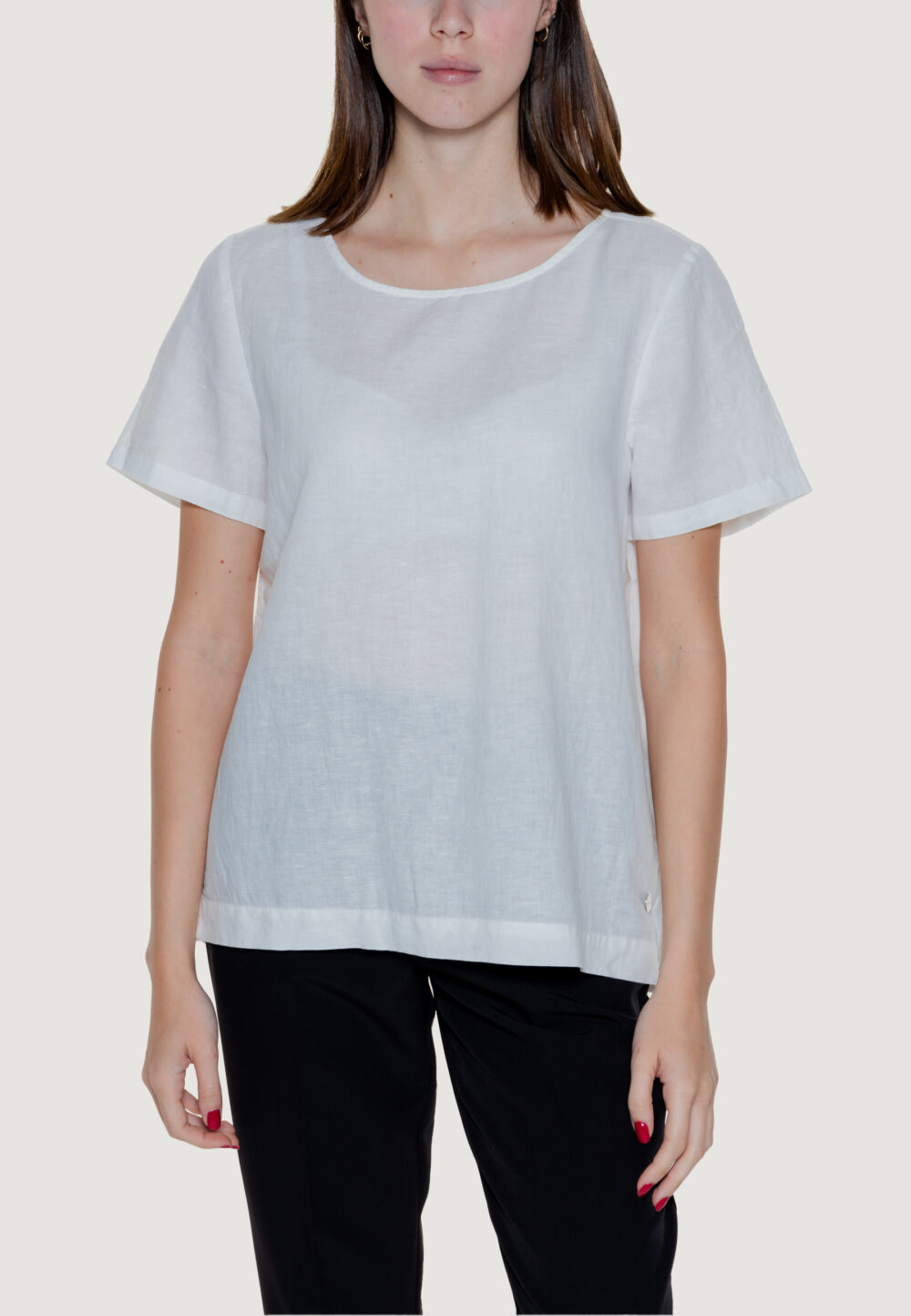 Blusa manica corta Street One Bianco - Foto 1