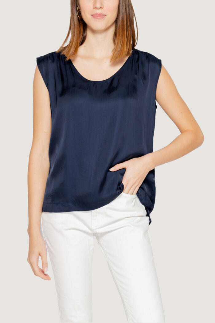 Blusa manica corta Street One  Blu