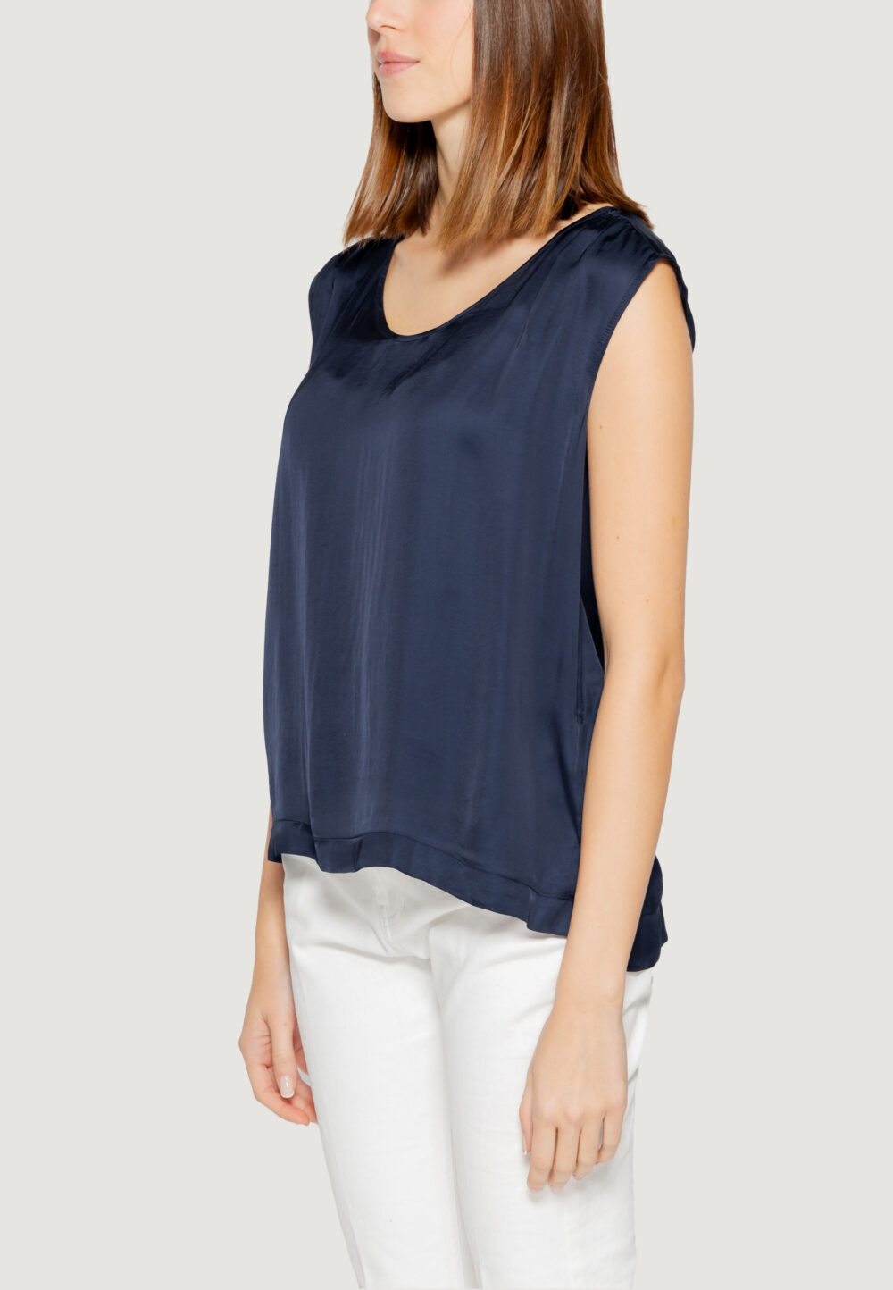 Blusa manica corta Street One Blu - Foto 3