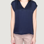 Blusa manica corta Street One Blue scuro - Foto 1