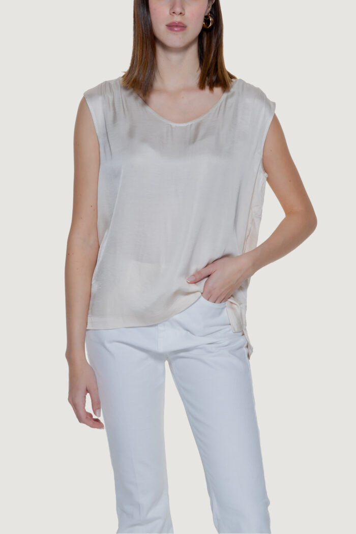 Blusa manica corta Street One  Crema