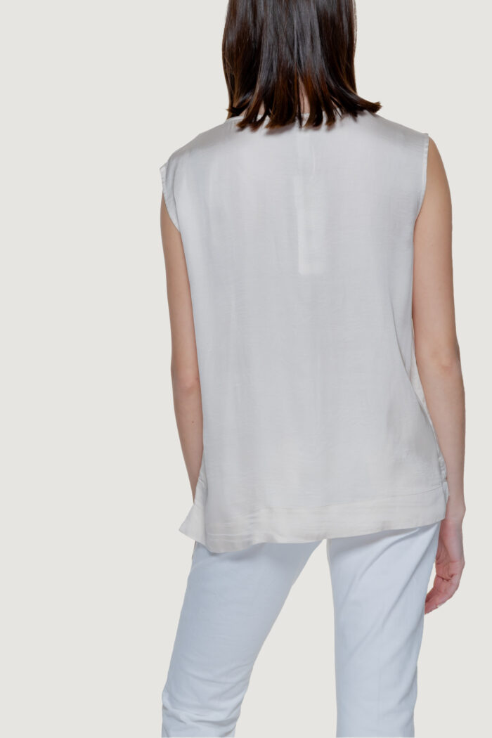 Blusa manica corta Street One  Crema