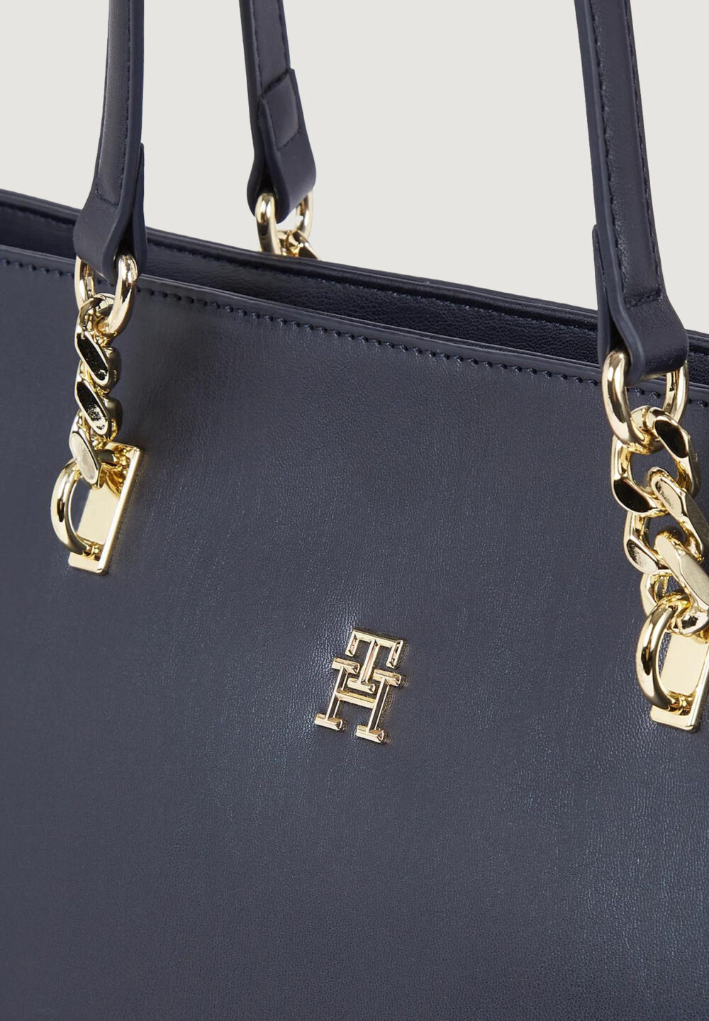 Borsa Tommy Hilfiger refined tote Blu - Foto 3