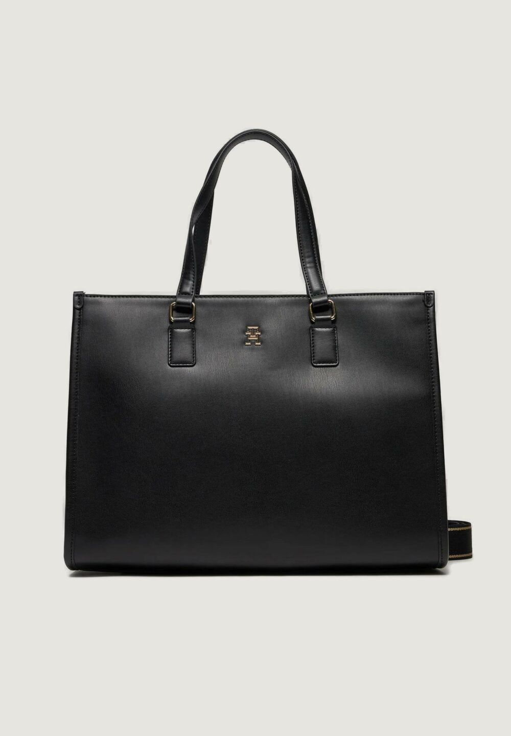 Borsa Tommy Hilfiger monotype tote Nero - Foto 1