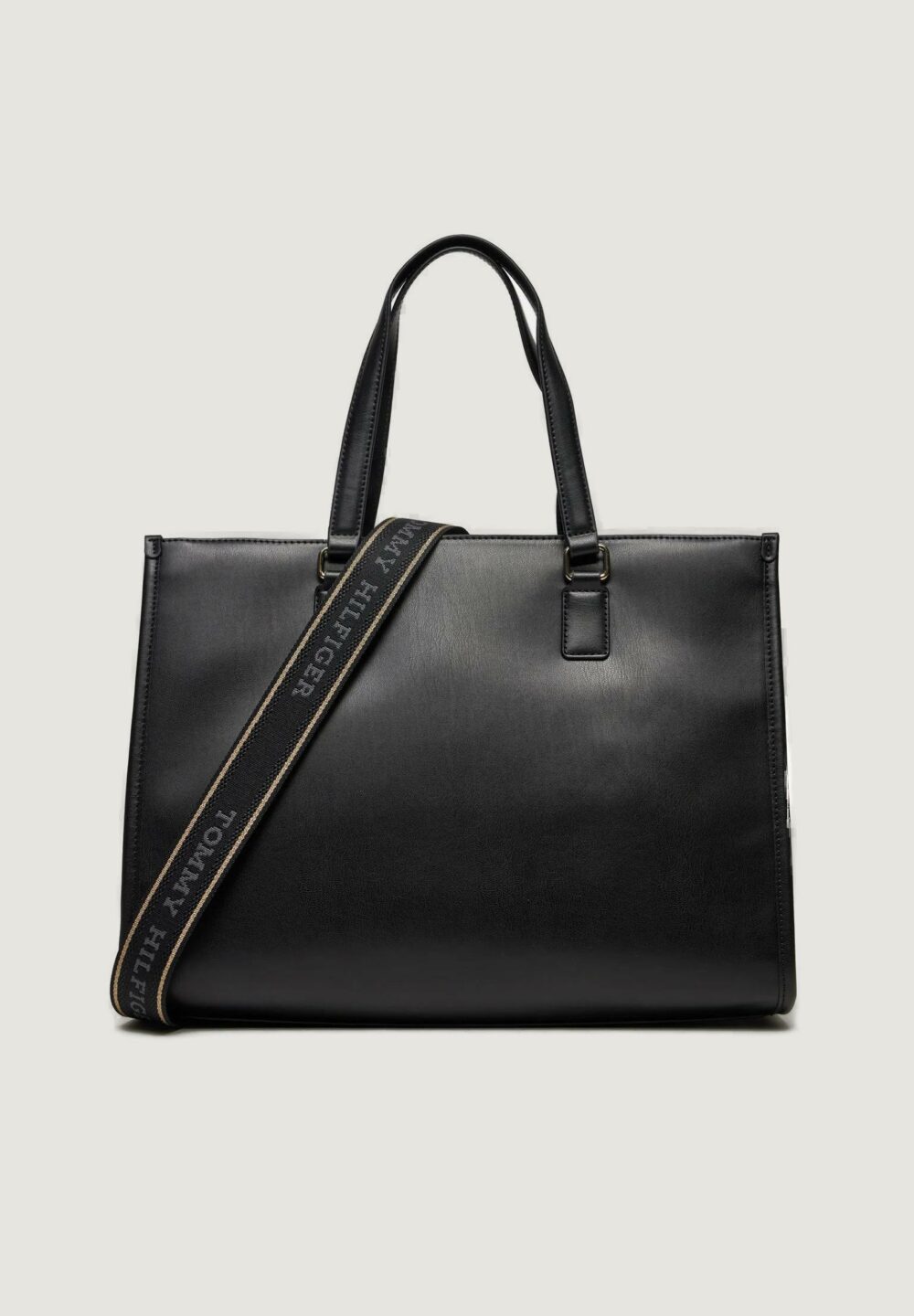 Borsa Tommy Hilfiger monotype tote Nero - Foto 5