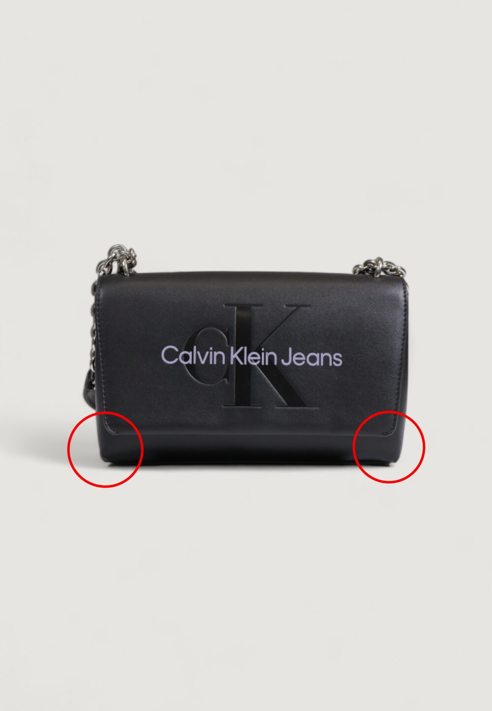 Borsa Calvin Klein Jeans sculpted ew flap conv25 mono - seconda scelta Nero - Foto 1