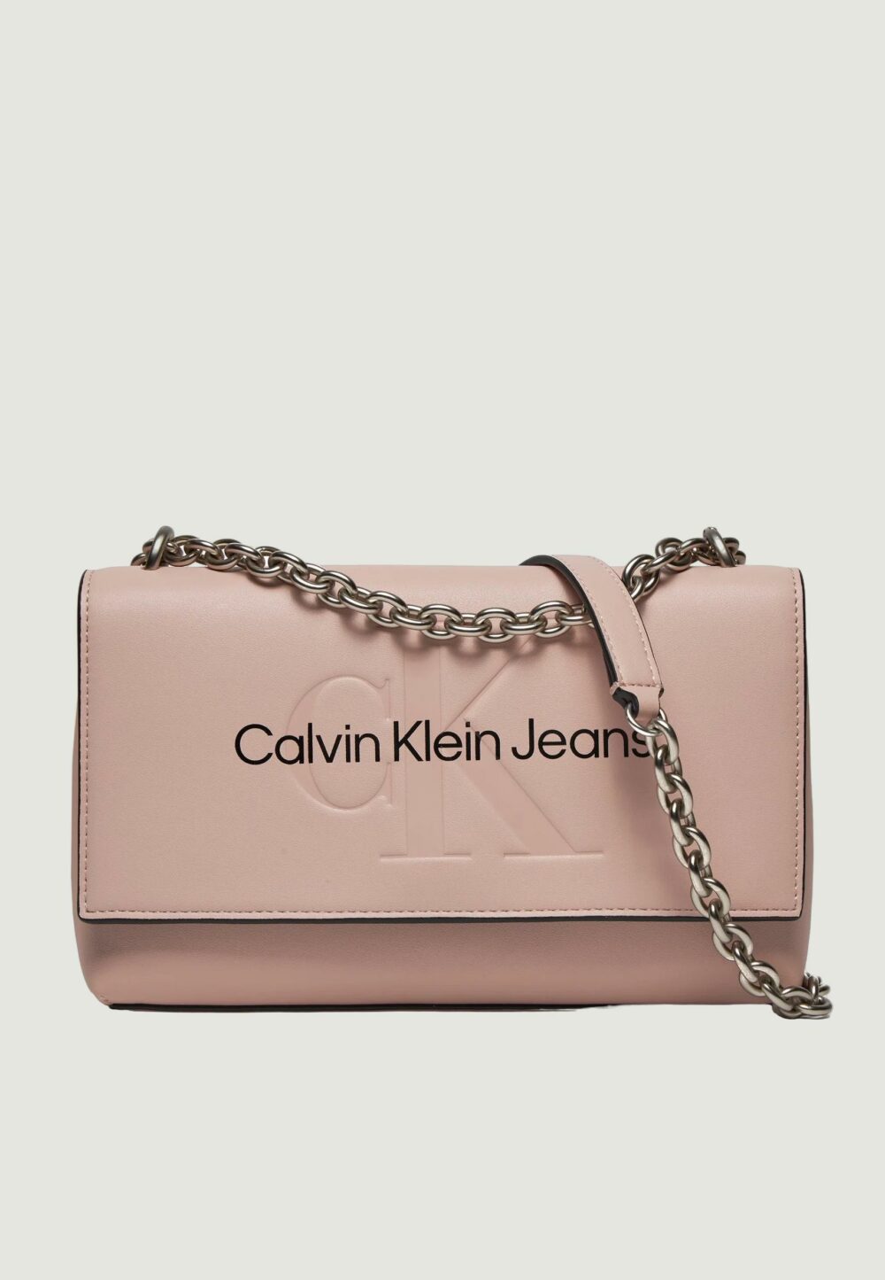 Borsa Calvin Klein Jeans sculpted ew flap conv25 mono Rosa - Foto 1