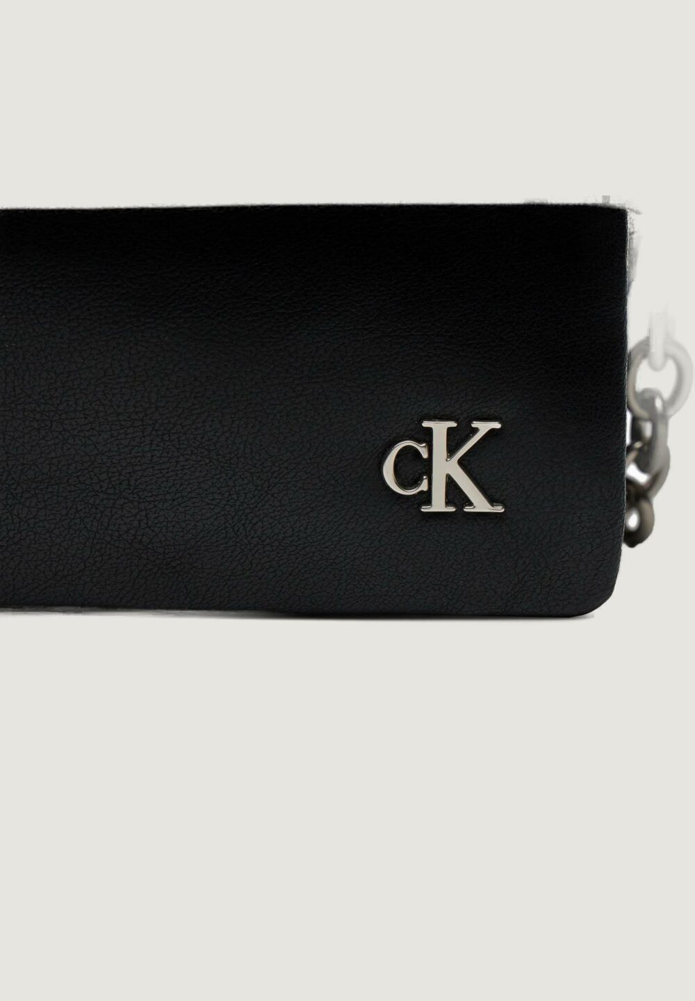 Borsa Calvin Klein micro mono chain ew flap25 Nero - Foto 3