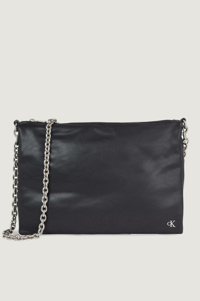 Borsa Calvin Klein micro mono chain shoulder 33 Nero