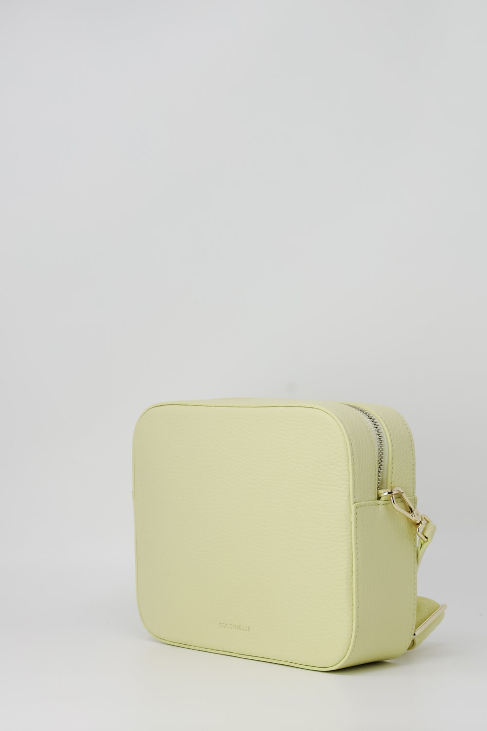 Borsa Coccinelle mini grained leather Giallo lime - Foto 2