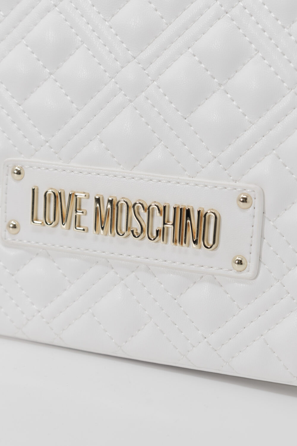 Borsa Love Moschino quilted Bianco - Foto 2