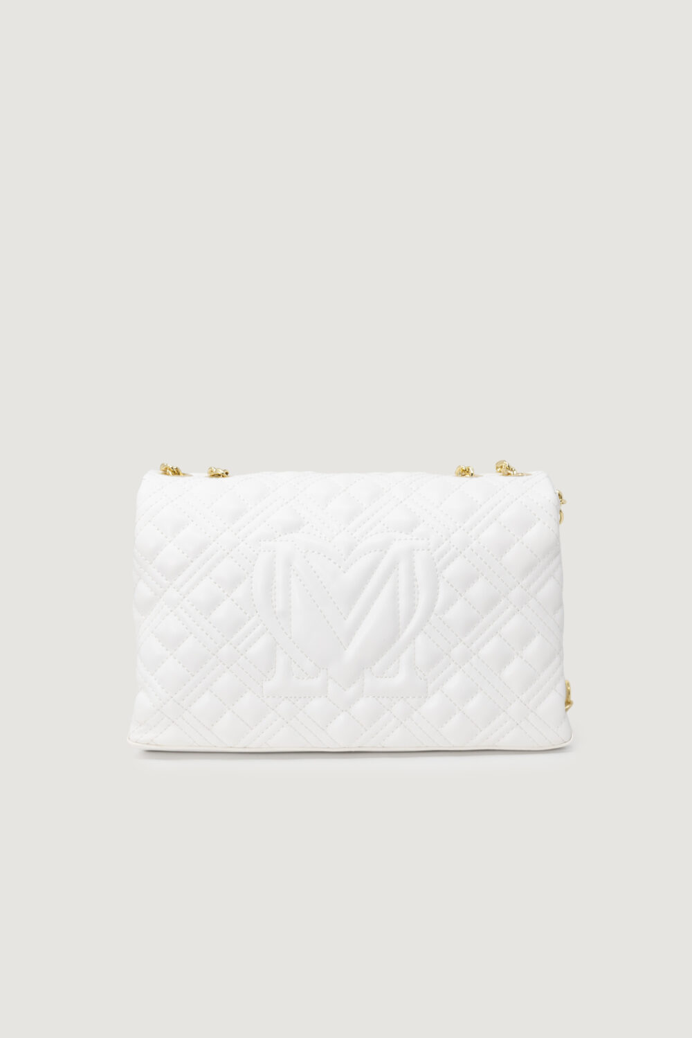 Borsa Love Moschino quilted Bianco - Foto 3