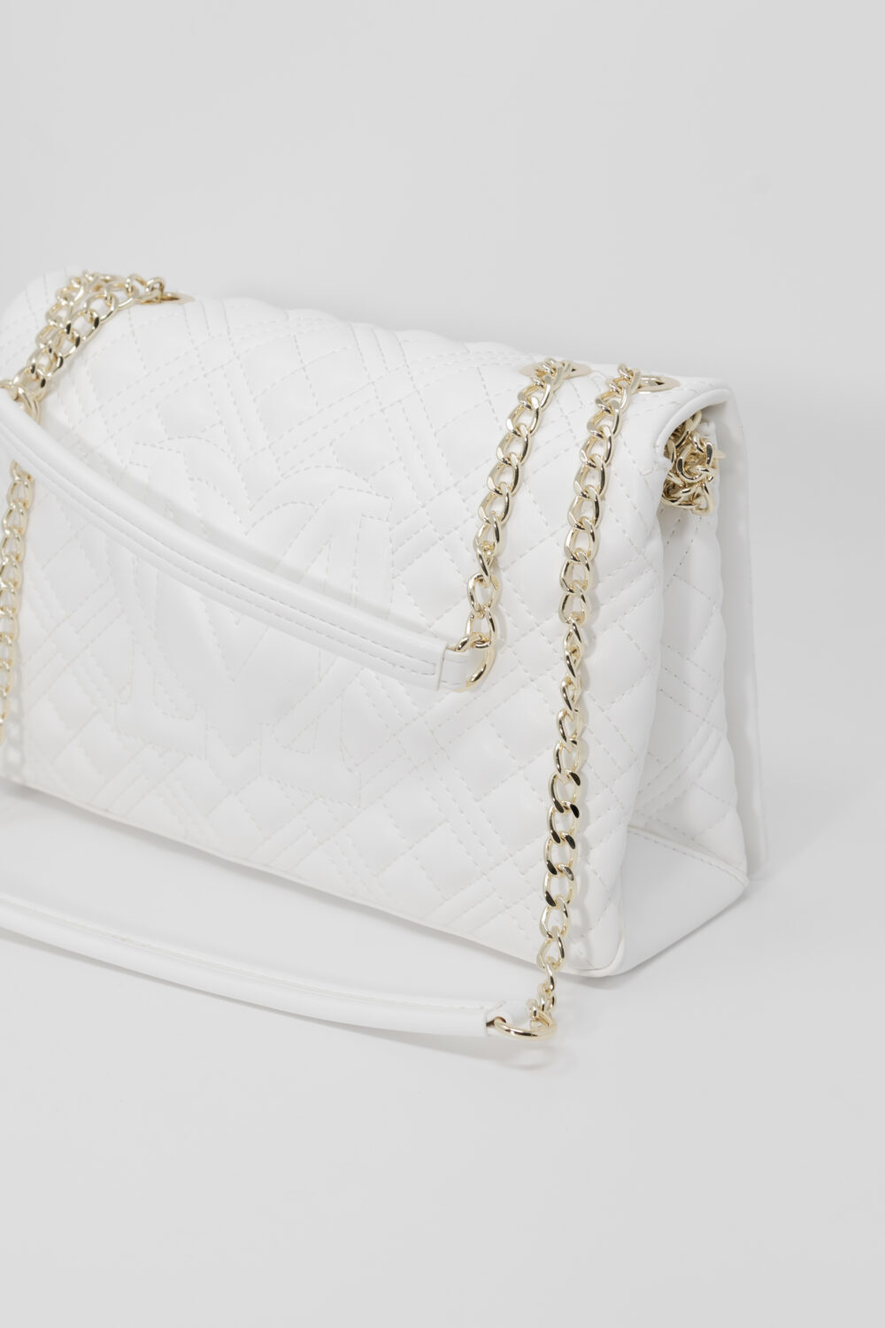 Borsa Love Moschino quilted Bianco - Foto 5