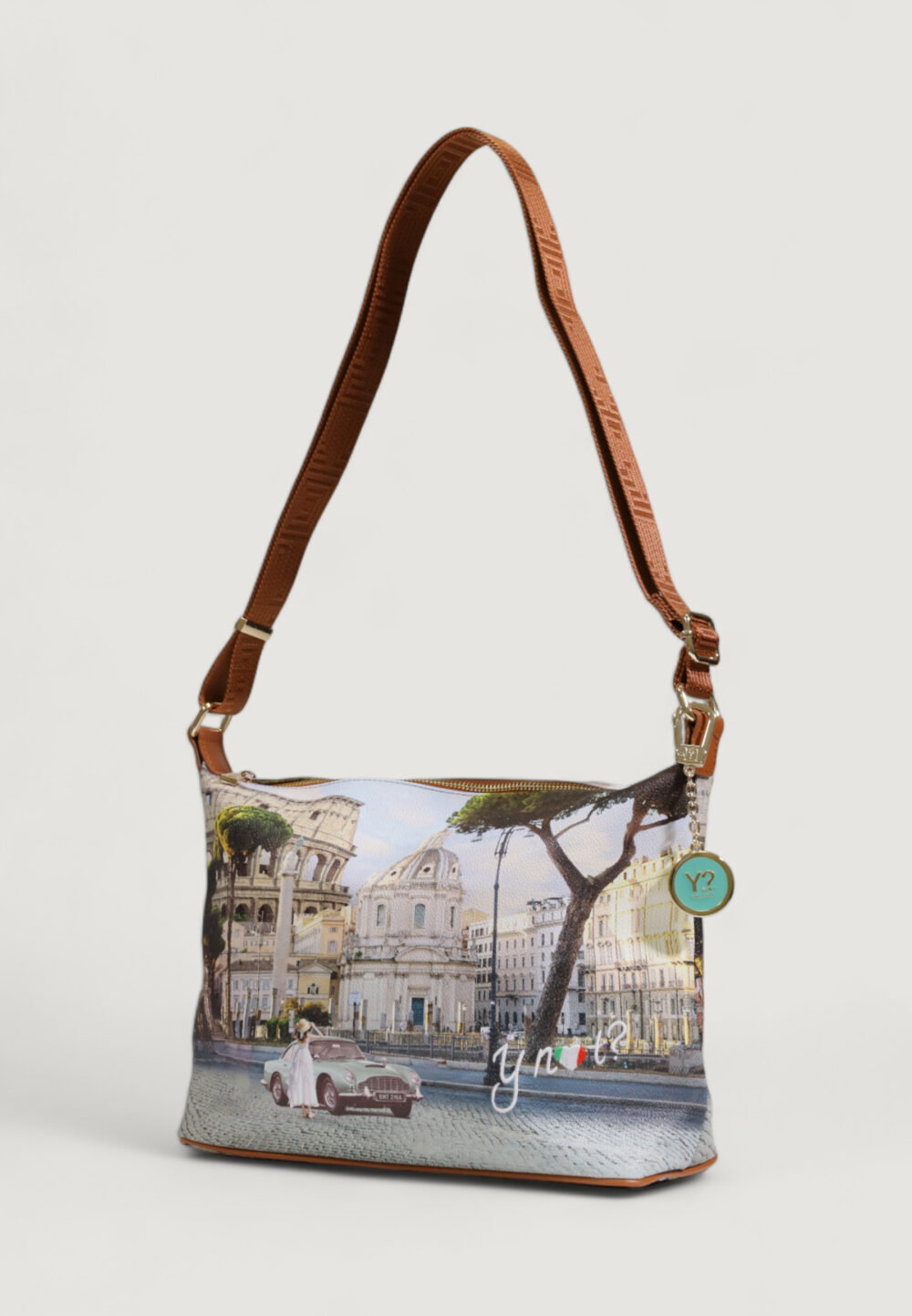 Borsa Y Not? hobo easy large Celeste - Foto 4