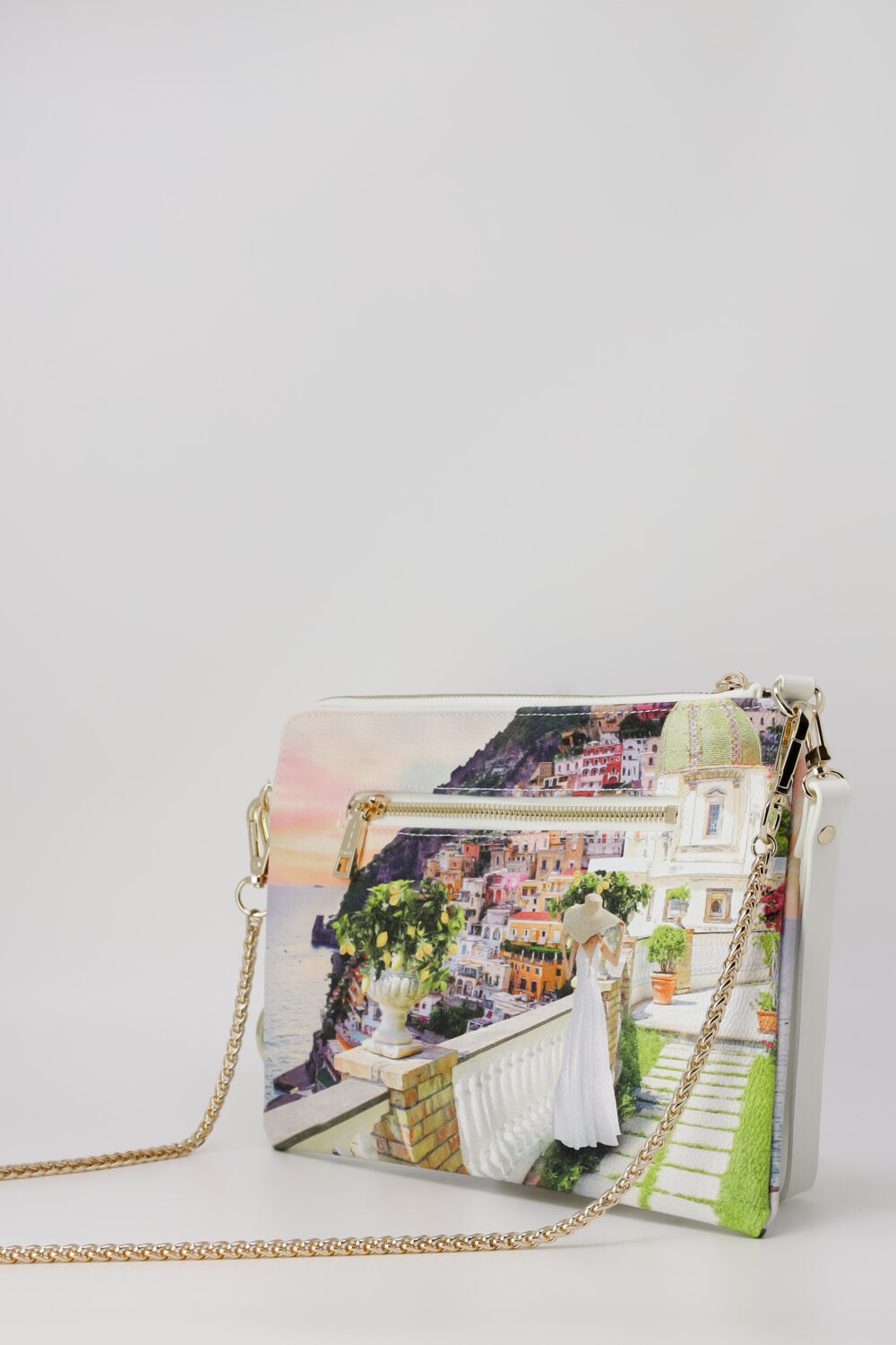 Borsa Y Not? clutch Verde - Foto 3