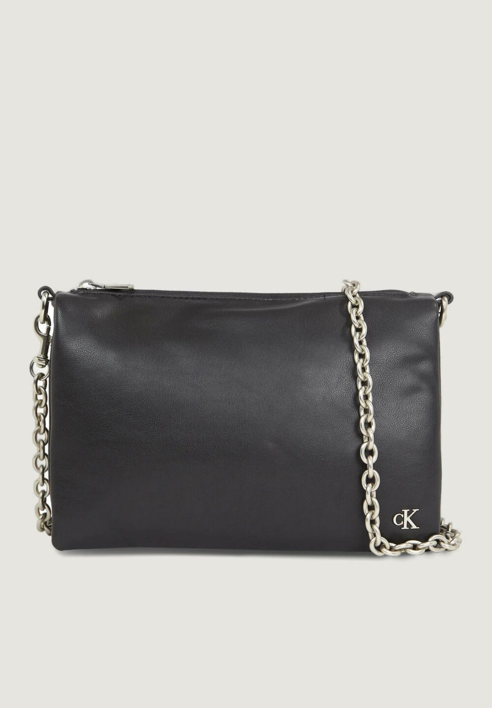 Borsa Calvin Klein Jeans micro mono chain camera pouch24 Nero - Foto 2