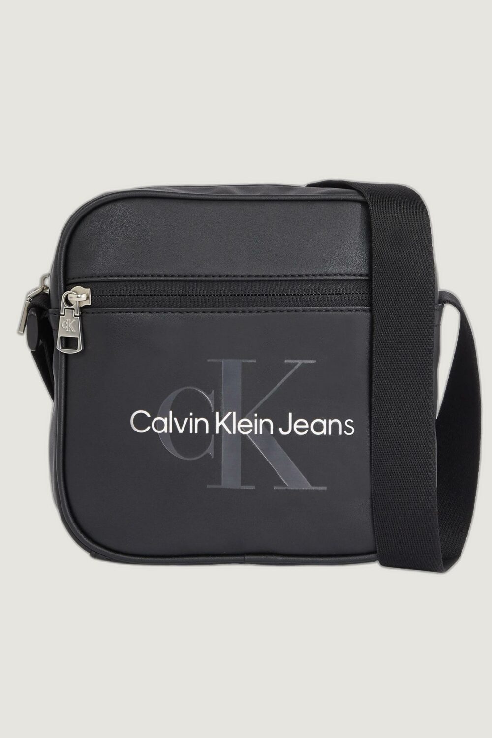 Tracolle Calvin Klein monogram soft sq camera18 Nero - Foto 2