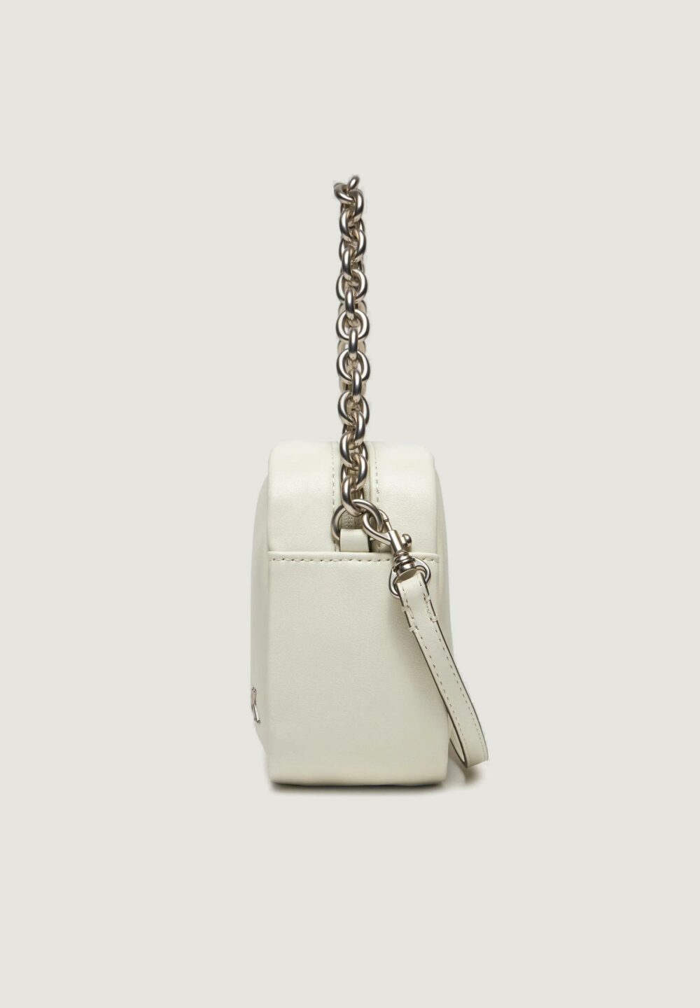 Borsa Calvin Klein micro mono chain camera 18 Panna - Foto 4