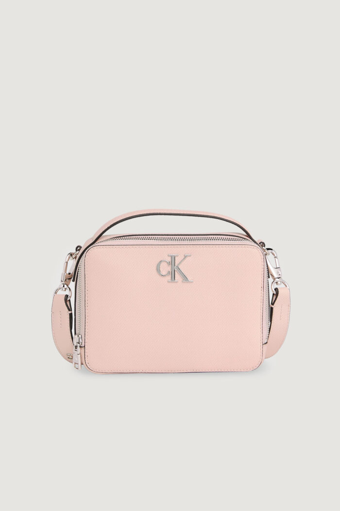 Borsa Calvin Klein minimal monogram camera 18 Rosa