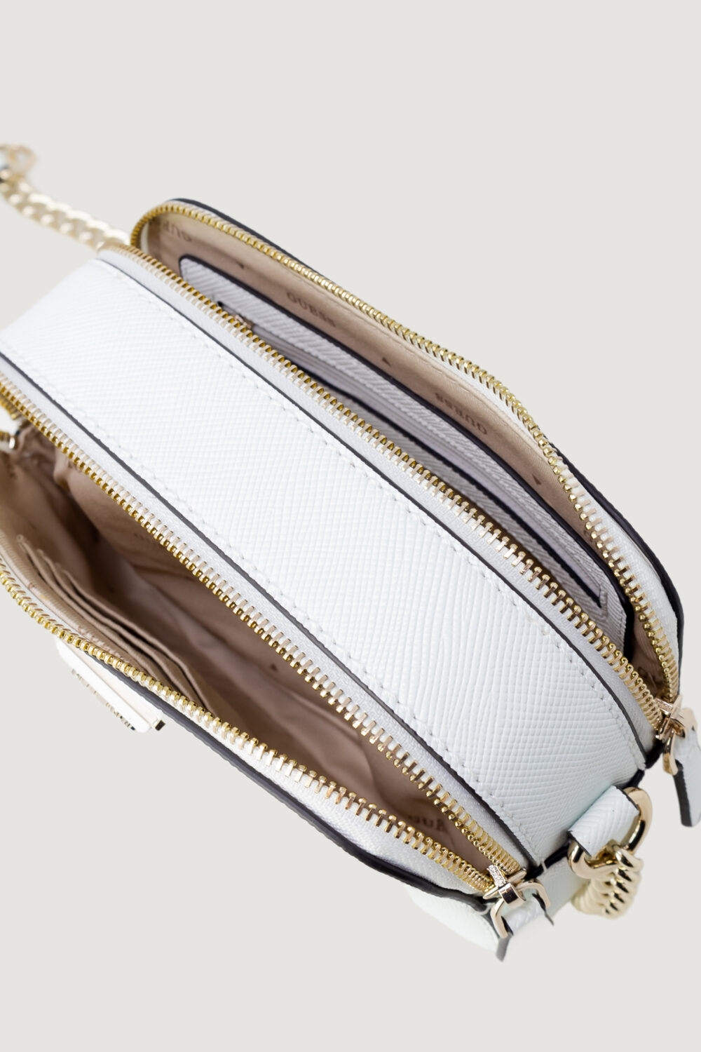 Borsa Guess noelle crossbody camera Bianco - Foto 5