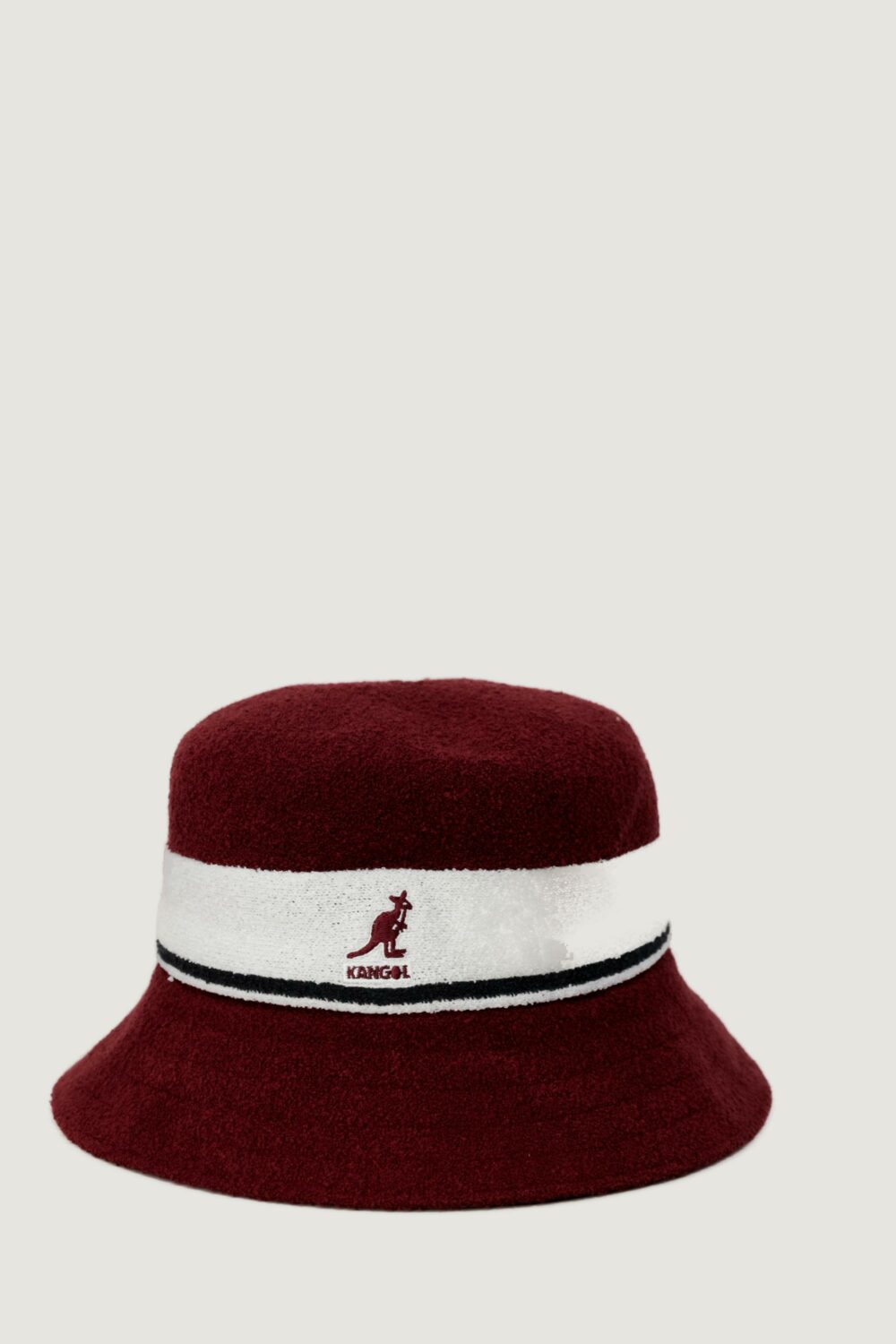 Cappello alla pescatora Kangol bermuda stripe unisex Bordeaux - Foto 1