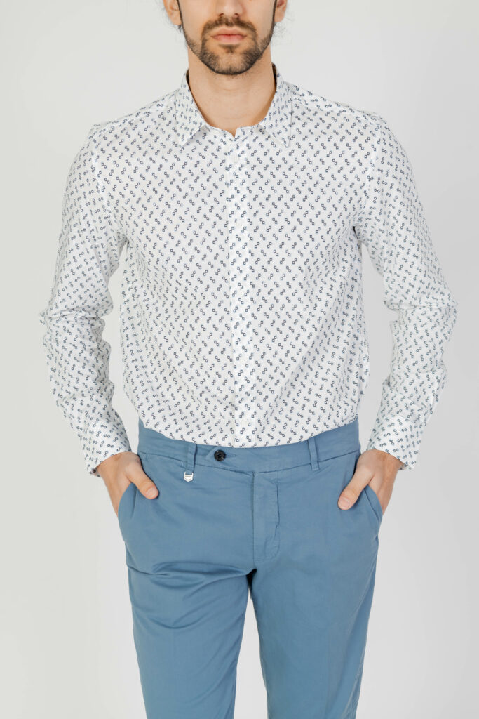 Camicia manica lunga Antony Morato barcelona Bianco