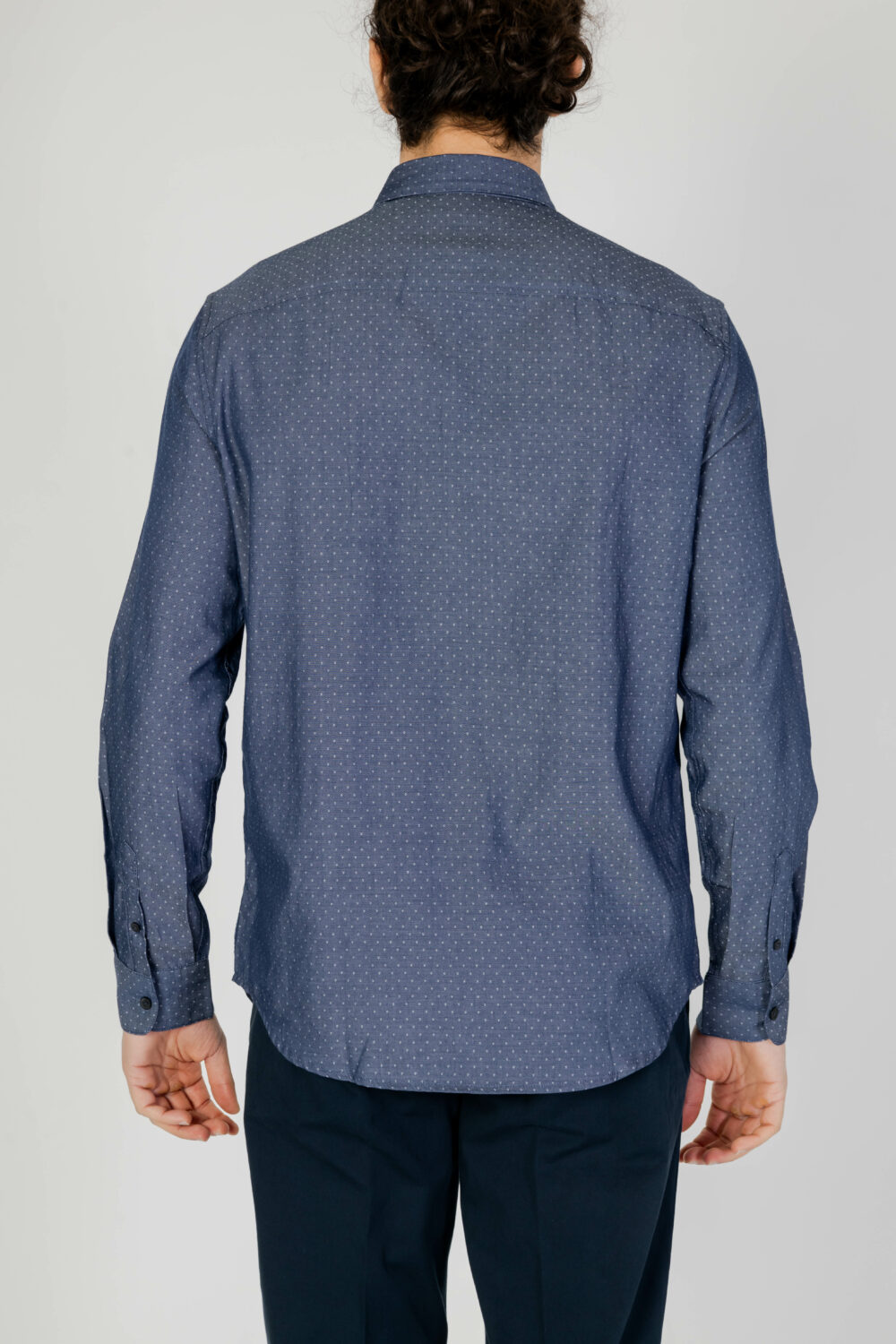 Camicia manica lunga Armani Exchange Blu - Foto 3