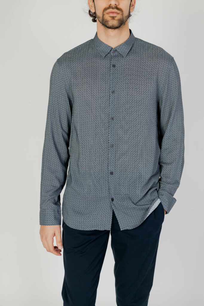 Camicia manica lunga Armani Exchange  Grigio