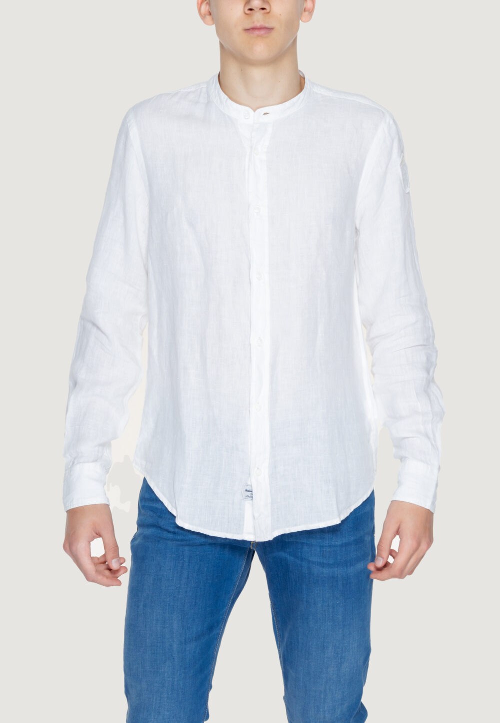 Camicia manica lunga Blauer. Bianco - Foto 1