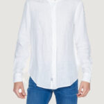 Camicia manica lunga Blauer. Bianco - Foto 1