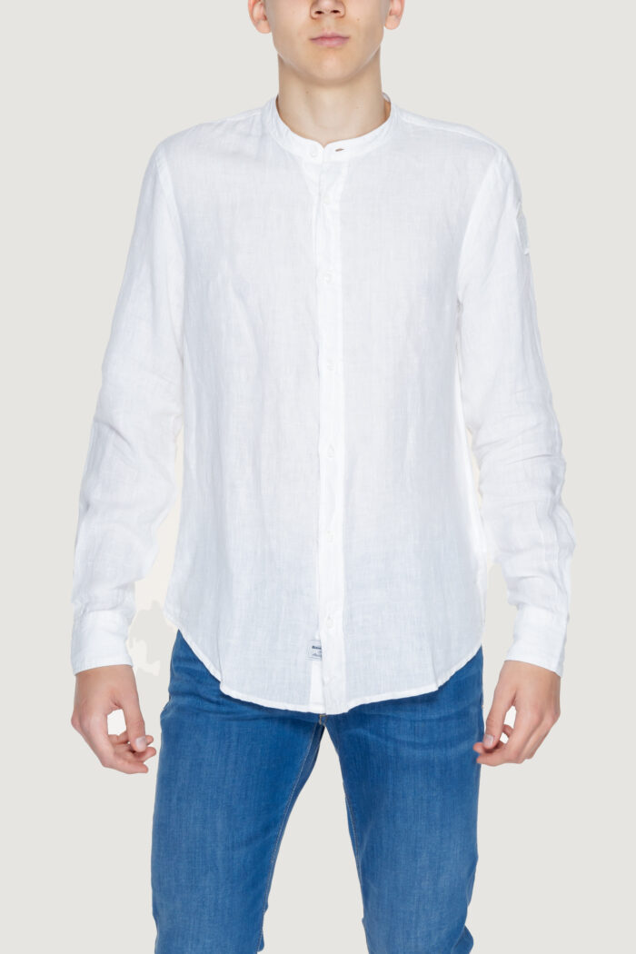 Camicia manica lunga Blauer.  Bianco