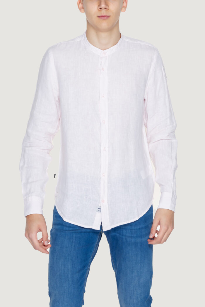 Camicia manica lunga Blauer.  Rosa