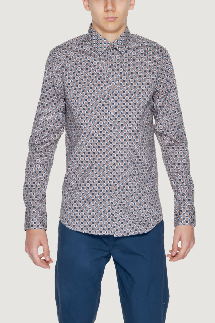 Camicia manica lunga Gianni Lupo  Taupe