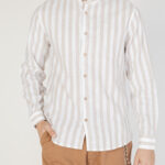 Camicia manica lunga HAMAKI-HO Beige - Foto 1