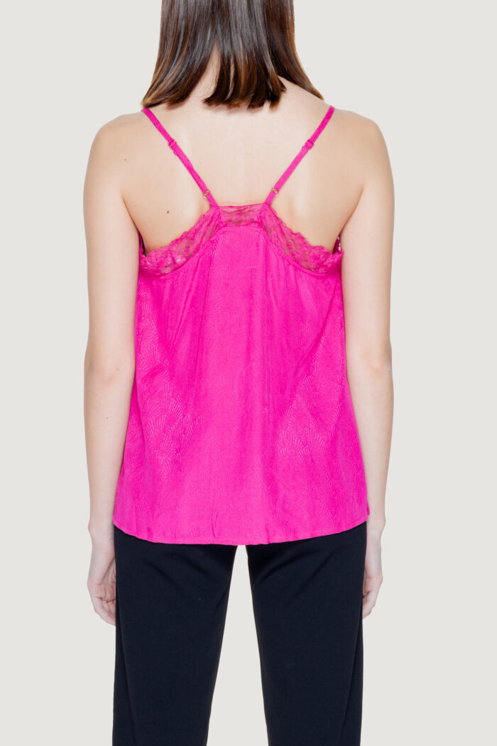 Canotta Vila Clothes vimirina jacquard singlet/dc/ls Fuxia