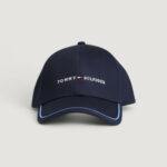 Cappello con visiera Tommy Hilfiger skyline cotton 6 panel Blu - Foto 1