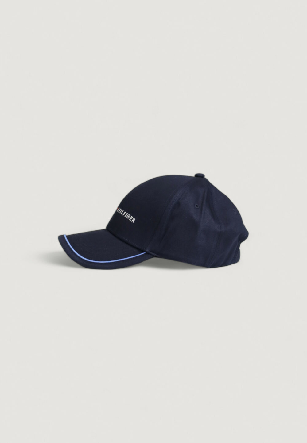 Cappello con visiera Tommy Hilfiger skyline cotton 6 panel Blu - Foto 3