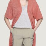 Cardigan Jacqueline de Yong jdyshine life l/s open kimono knt Mattone - Foto 1