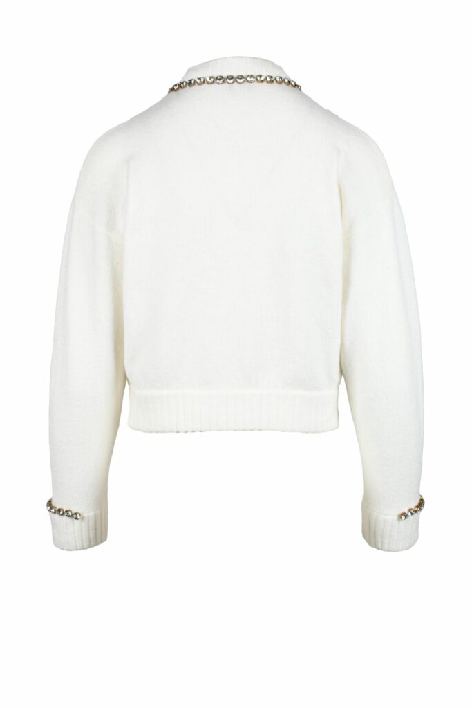 Cardigan Pinko  Bianco