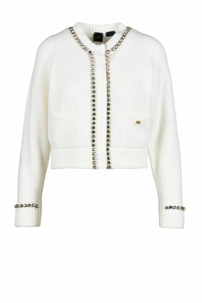 Cardigan Pinko  Bianco