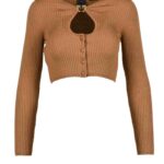 Cardigan Pinko Marrone - Foto 1