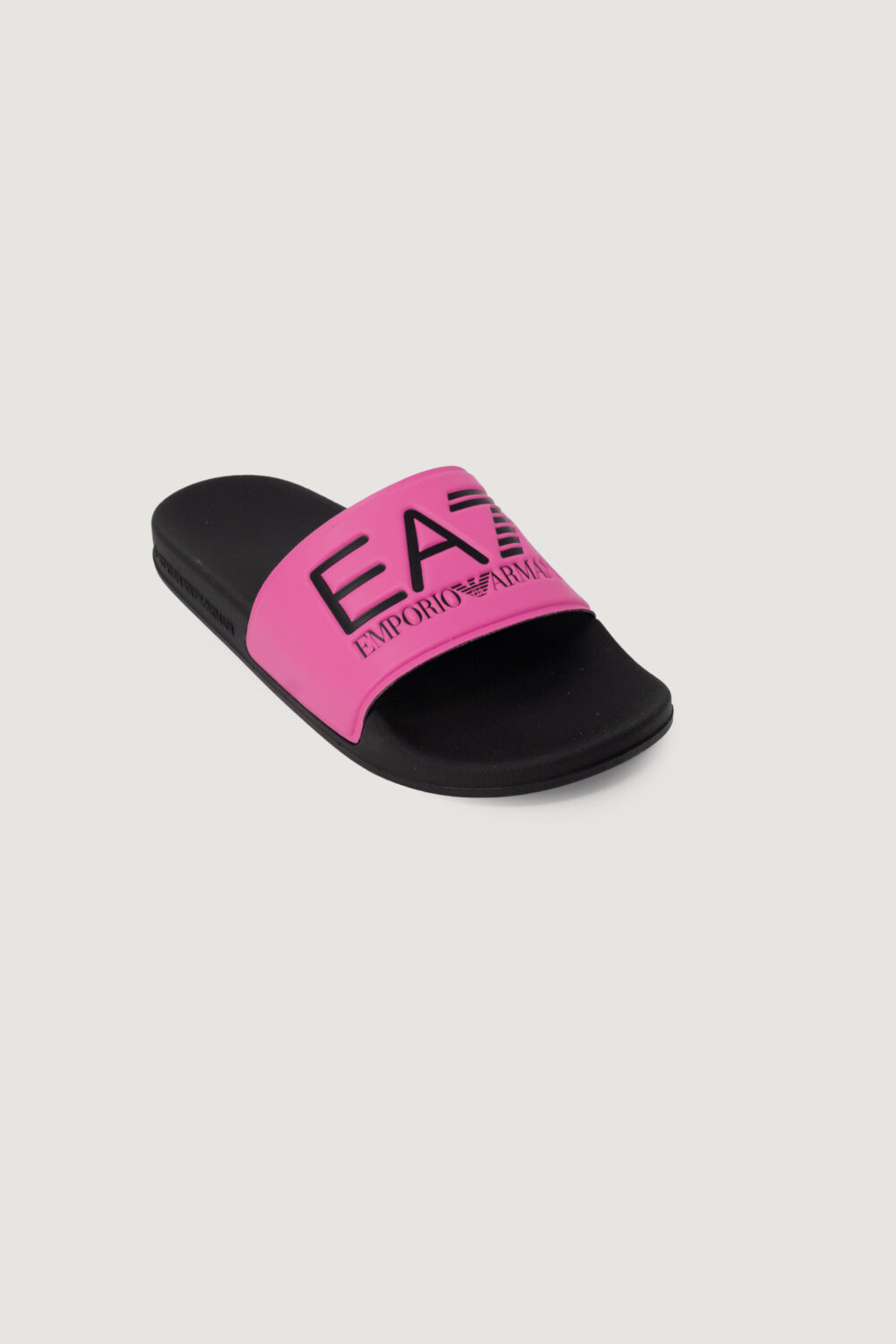 Ciabatte con fascia EA7 unisex Rosa Fluo - Foto 2