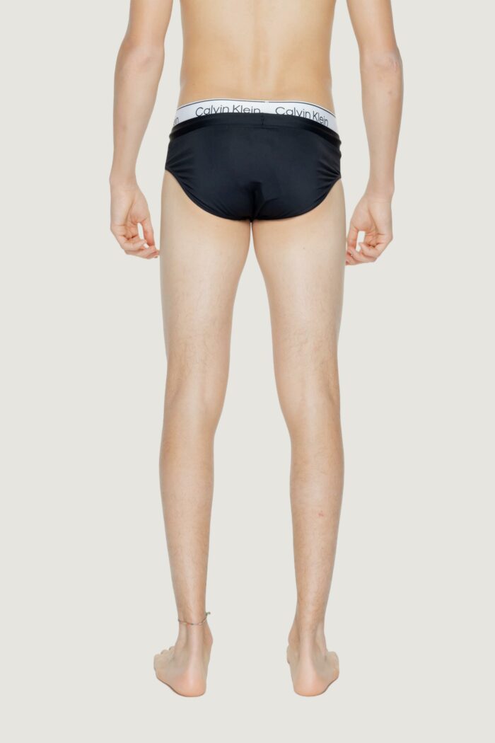 Costume da bagno Calvin Klein brief double wb Nero