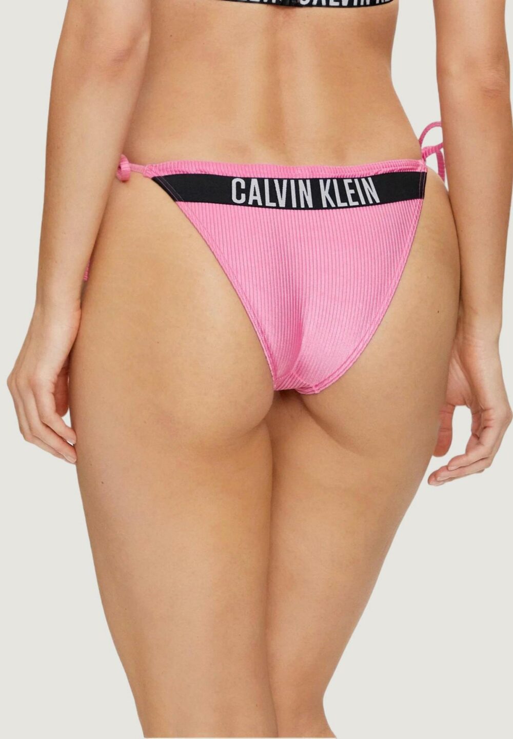 Costume da bagno Calvin Klein string side tie Rosa - Foto 2