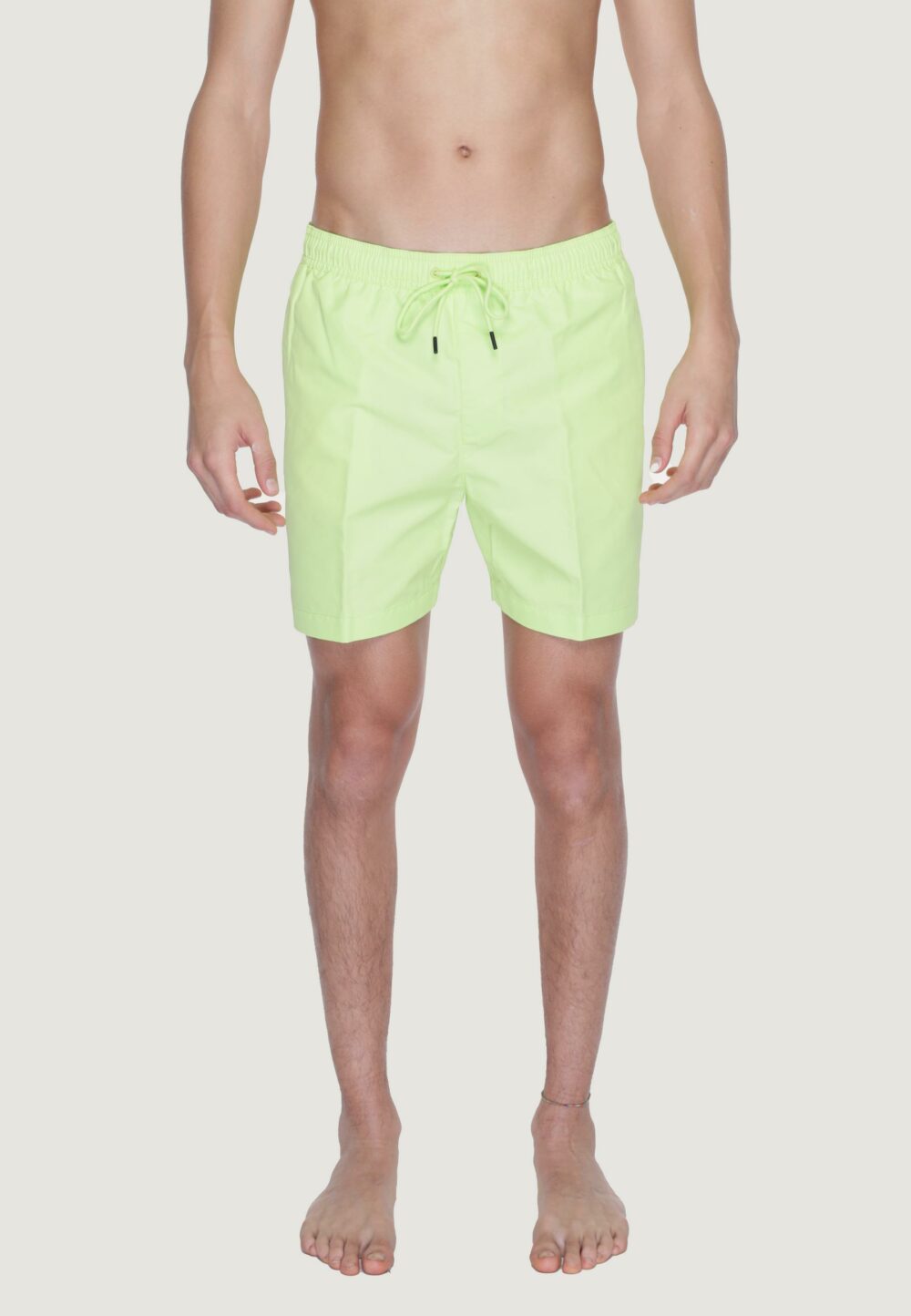 Costume da bagno Calvin Klein medium drawstring VERDE FLUO - Foto 1