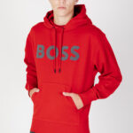 Felpa con cappuccio Boss webasichood Rosso - Foto 1