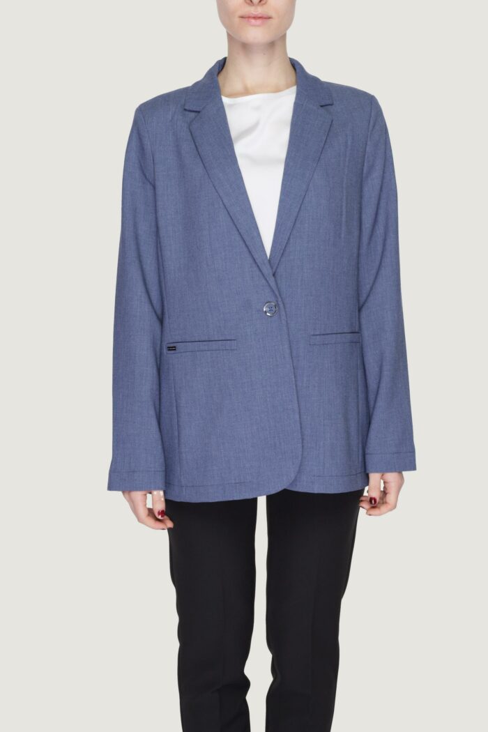 Giacca Street One set_long blazer Blu