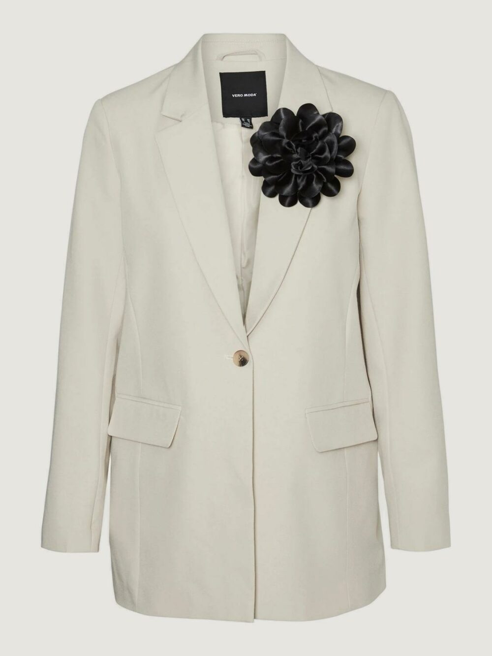 Giacca Vero Moda vmtess loose flower Beige - Foto 6