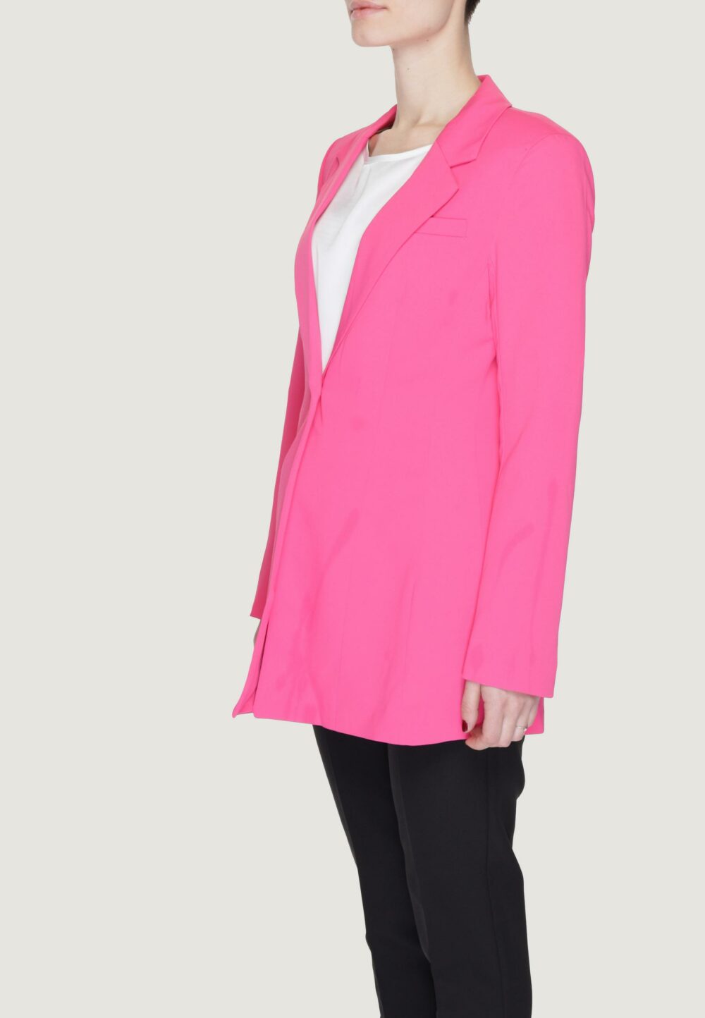 Giacca Vero Moda vmcharity ls long slim Fuxia - Foto 3